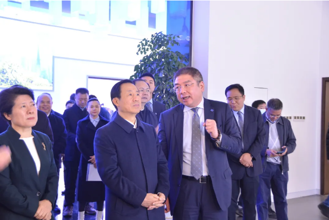 奋进新征程丨湖南省委书记许达哲一行莅临zoty中欧体育官方网站环境长沙基地调研考察