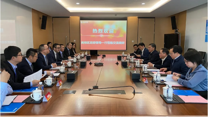 高明区区委书记杨永泰一行到zoty中欧体育官方网站环境调研