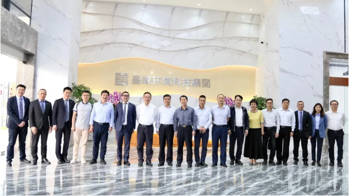 中国环境监测总站及省市区领导一行莅临zoty中欧体育官方网站环境调研指导
