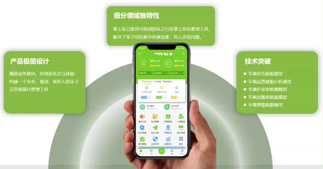 zoty中欧体育官方网站环境“掌上环卫APP”入选国家工信部“移动物联网应用优秀案例”
